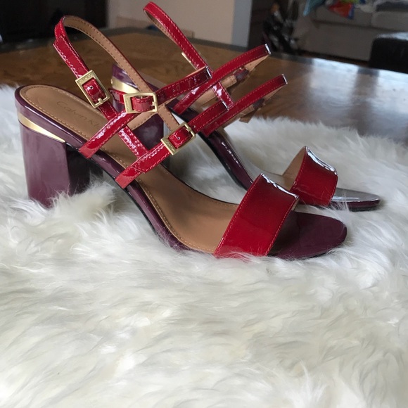 Calvin Klein Shoes - Calvin Klein Multi toned Sandals Size 7